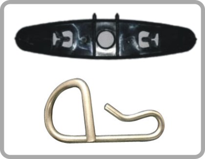 SHADE NET OVAL CLIP & R HOOK